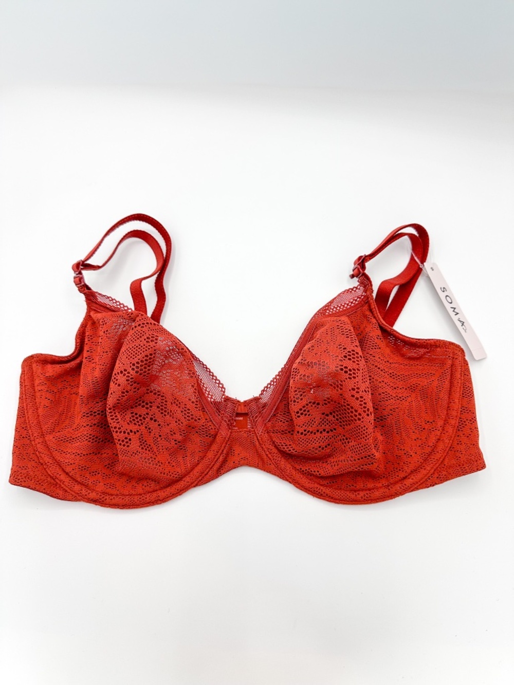 Soma Sierra Redwood Unlined Lace Perfect Coverage Bra